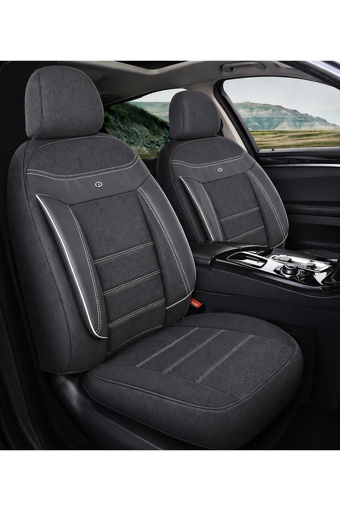 Volkwagen Golf 6 2008-2013 Uyumlu Oto Koltuk Kılıfı 5 Koltuk - Venza